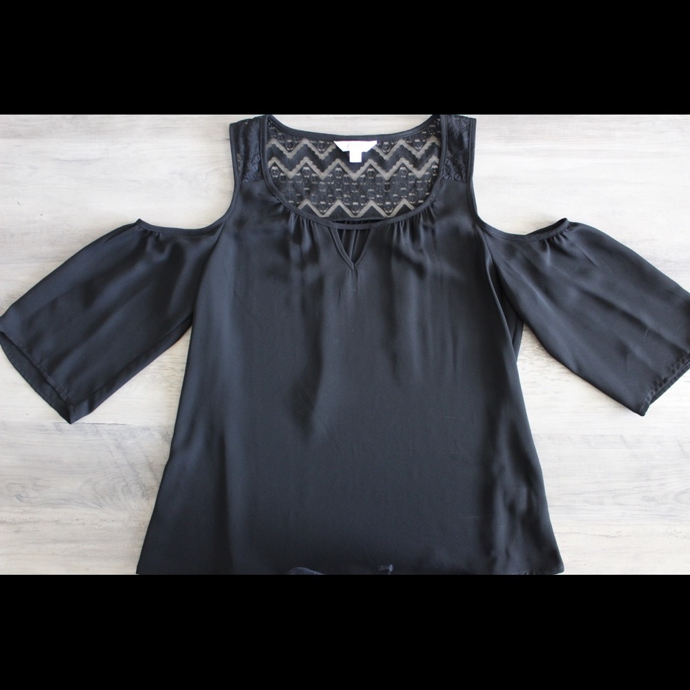 Candie’s Cold Shoulder Top